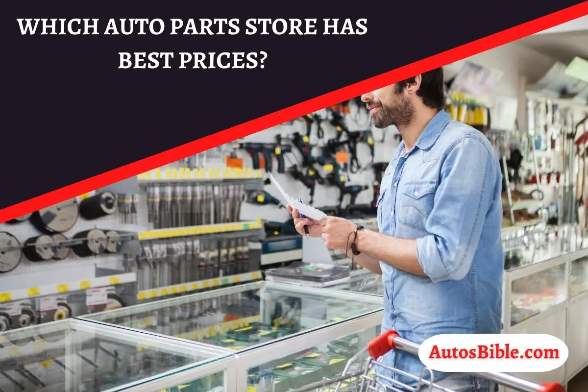 Which Auto Parts Store Has Best Prices